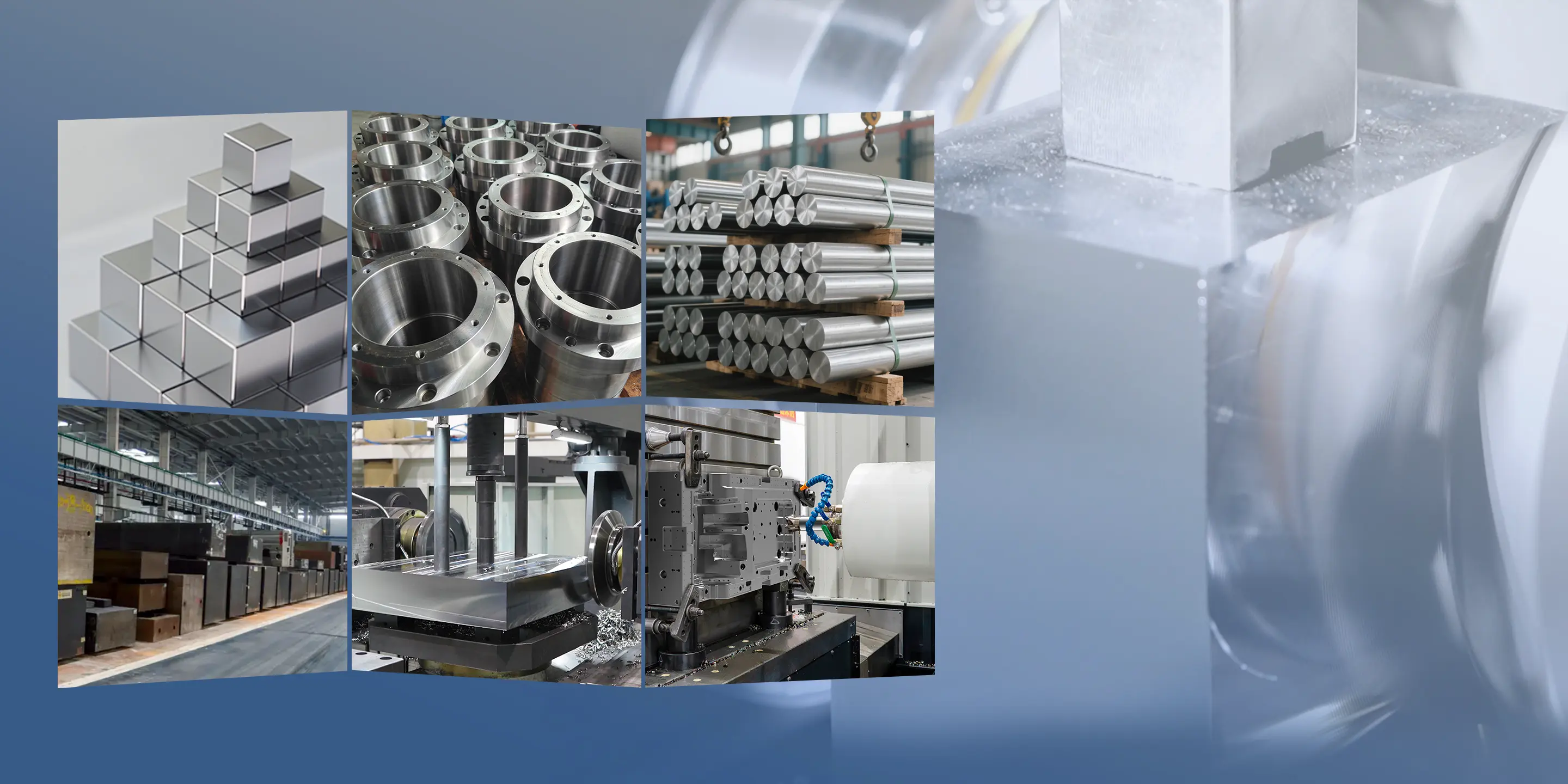 <em>Steel for Mold</em> Plates with <em>Free Machining</em> Service