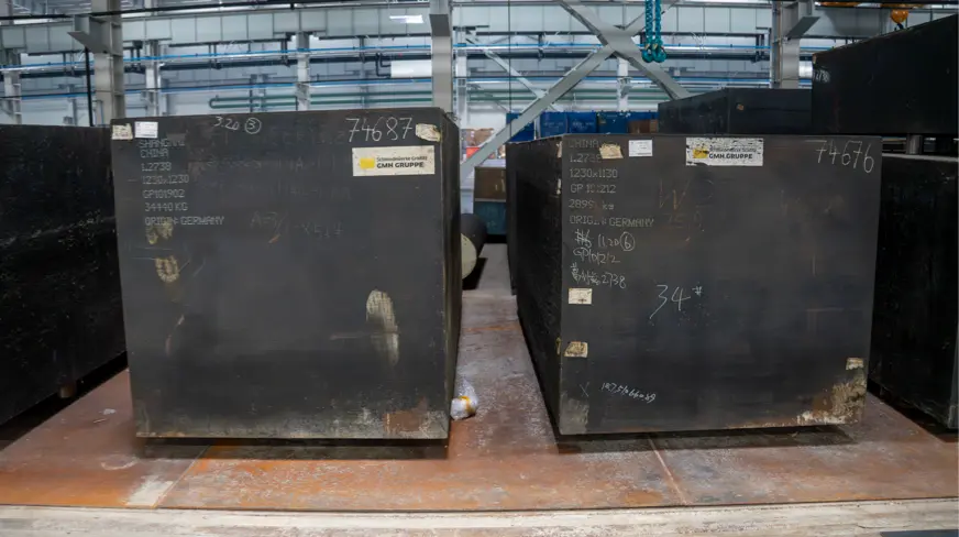 Custom-Sized Forged Blocks